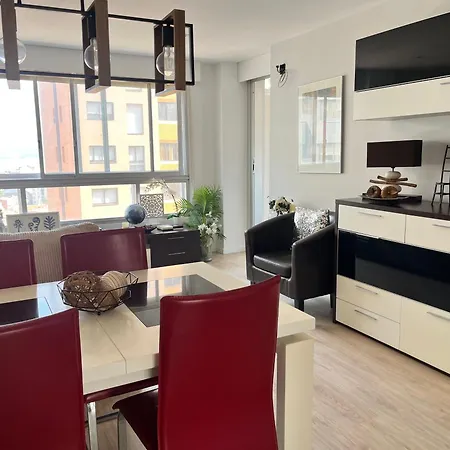 Ría De Bouzas Amplio Piso Muy Luminoso Con Vistas A La Ría Apartamento